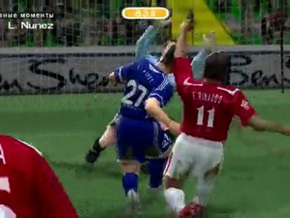 Спартак-Нальчик 3 (2) - (3) 3 Динамо Москва PES 5 online