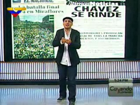 (VÍDEO) Cayendo y Corriendo del día lunes 02.04.2012 2/4