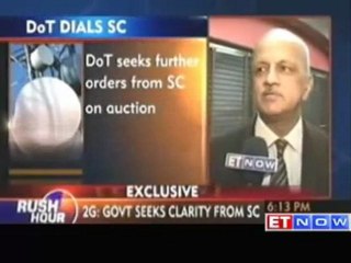 2G scam: DoT files interim application in SC