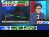 Nifty and Sensex end in red, IDFC and BHEL down