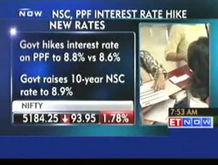 Government hikes interest rates on PPF, NSC effective April 1