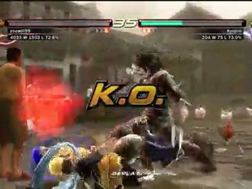 Tekken 6 Ranked Match Dragunov vs Heihachi