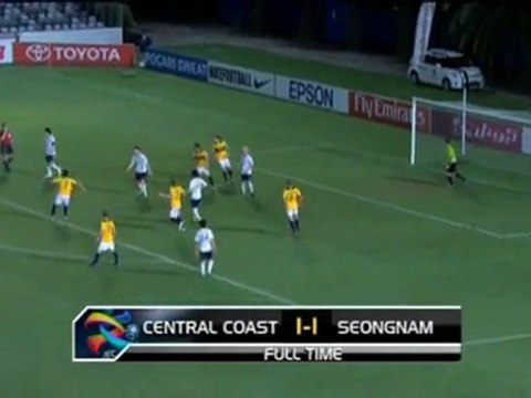 Central Coast 1-1 Seongnam - Champions Asia