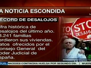 Récord de desalojos en España