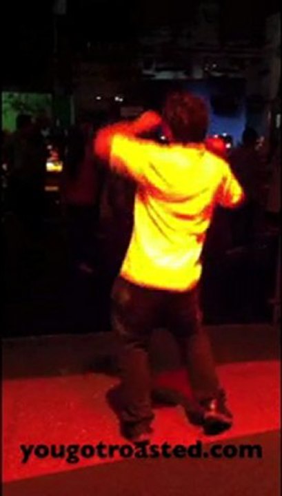 Funny Guy Dances at a Party