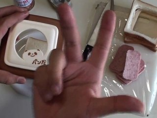 Sandwichs au SPAM avec Kotobuki Panda