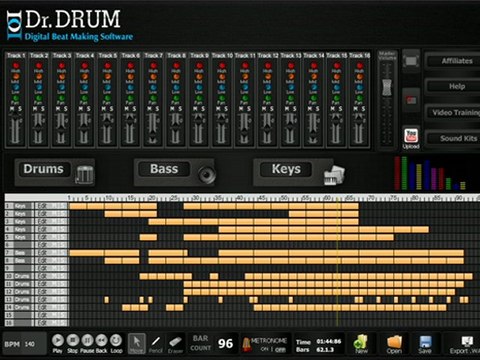 Dr Drum with Trance Music Software - Make Your Own Trance Tracks
