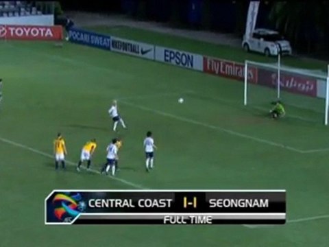 Groupe G - Central Coast Mariners/Seongnam 1-1