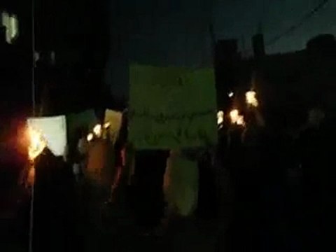 فري برس ريف دمشق رااااائعة مسائية شموع لأحرار وحرائر داريا ج1