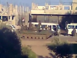 فري برس درعا داعل باصات الامن والشبيحة 3 4 2012