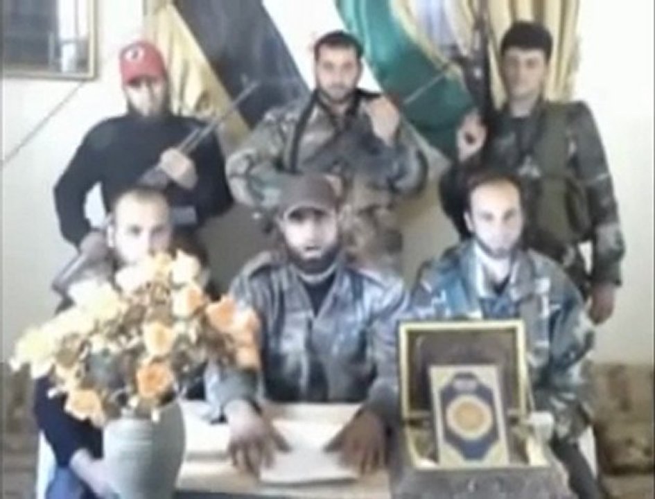 فري برس إنشقاق المساعد سعيد عبد الرحمن وإنضمامه الى الجيش الحر 3 4 2012