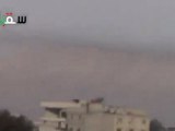 فري برس ريف دمشق  سقبا الدبابات بالمدينة بعد خطة عنان3 4 2012 3 4 2012 ج6