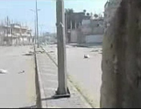 فري برس حمص القصف على حي ديربعلبة 3 4 2012