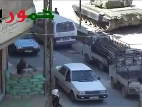 فري برس ريف دمشق مدينة حمورية الثلاثاء الساحة العامة 3 4 2012 ج2