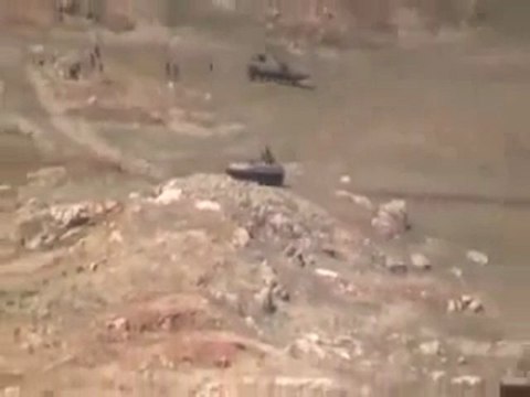 فري برس ريف دمشق إطلاق رصاص كثيف زبداني 3 4 2012 ج1