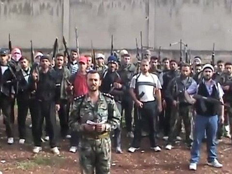 فري برس حمص الرستن تشكيل كتيبة درع محمد 1 4 2012