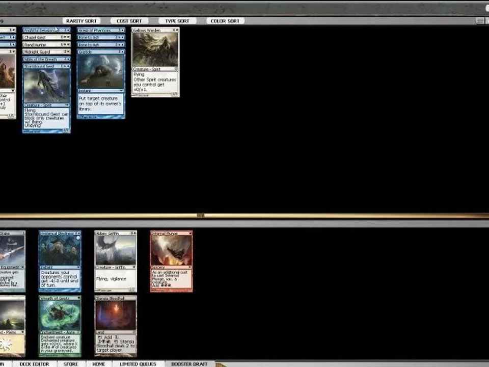 MTG - Draft DKA - UW Fly  (Draft + Build)