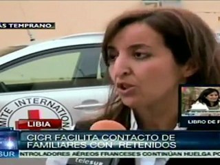 Cruz Roja brinda apoyo a detenidos en prisiones libias