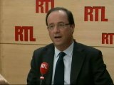 François Hollande, candidat socialiste à la Présidentielle : 