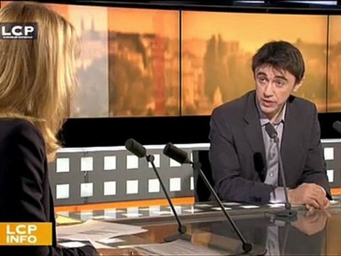 Yann Wehrling, invité de LCP Info sur LCP - 030412