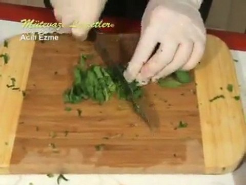 mis gibi yemek tarifleri - Acılı Ezme