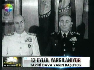 Evren ve Şahinkaya sanık - 03 nisan 2012