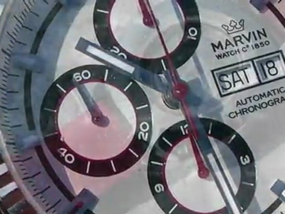 Marvin Malton Coussin Crantée par www.montres-passion.fr