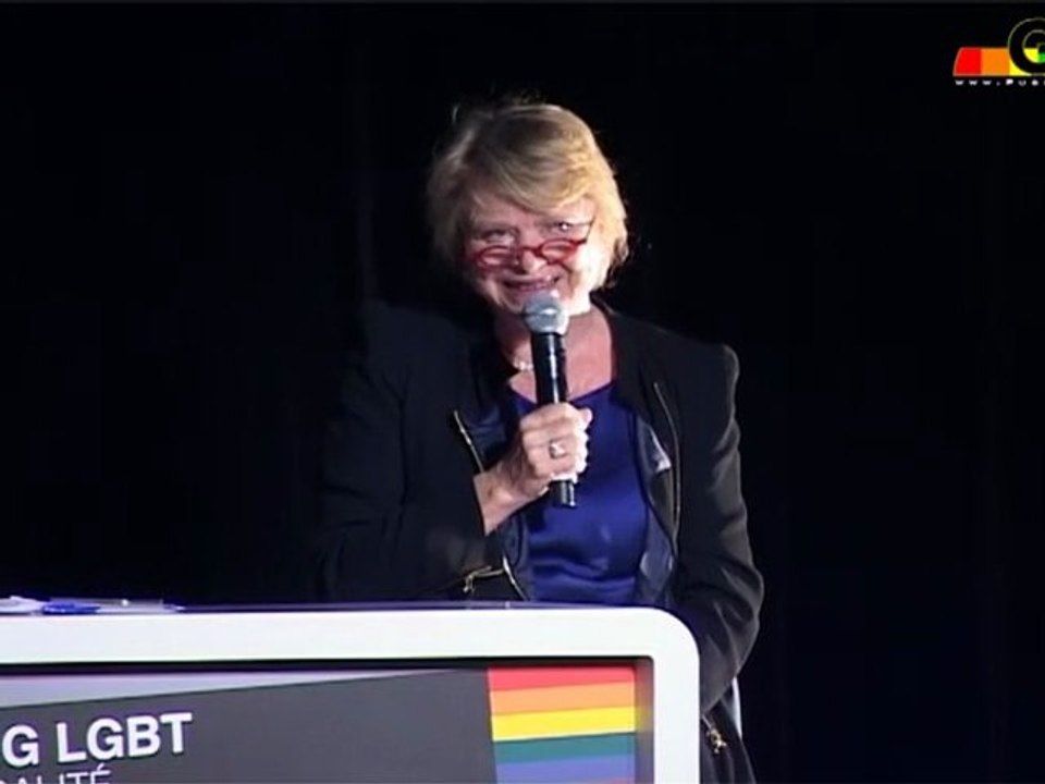 Meeting pour l'égalité : Eva Joly, Europe-Ecologie Les Verts - 31 mars 2012 aux Folies Bergères