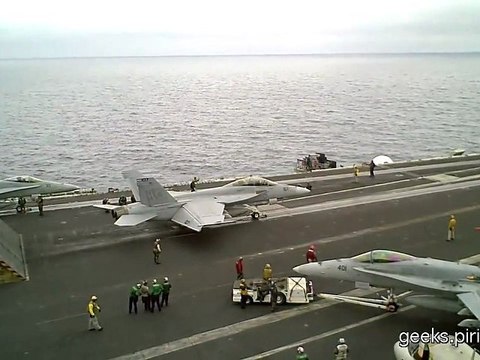 USS Nimitz Navy Aircraft Carrier Operations