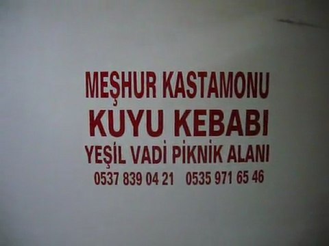 Ayazağa İst Kastamonu Kuyu Kebabında Özelgeceler