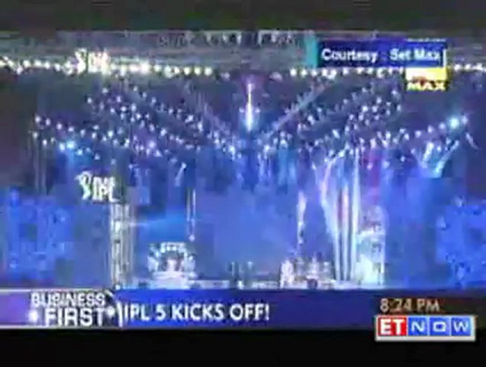 A dazzling opening ceremony launches IPL season 5