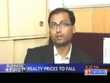 Realty prices likely to see big fall by the mid of 2012