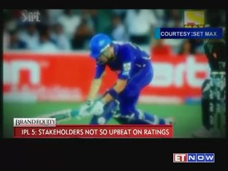 Brand Equity - IPL 5 - Stakeholders not so upbeat on ratings