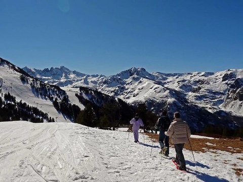 La Forêt Domaniale d'Ax-les-Thermes en raquettes