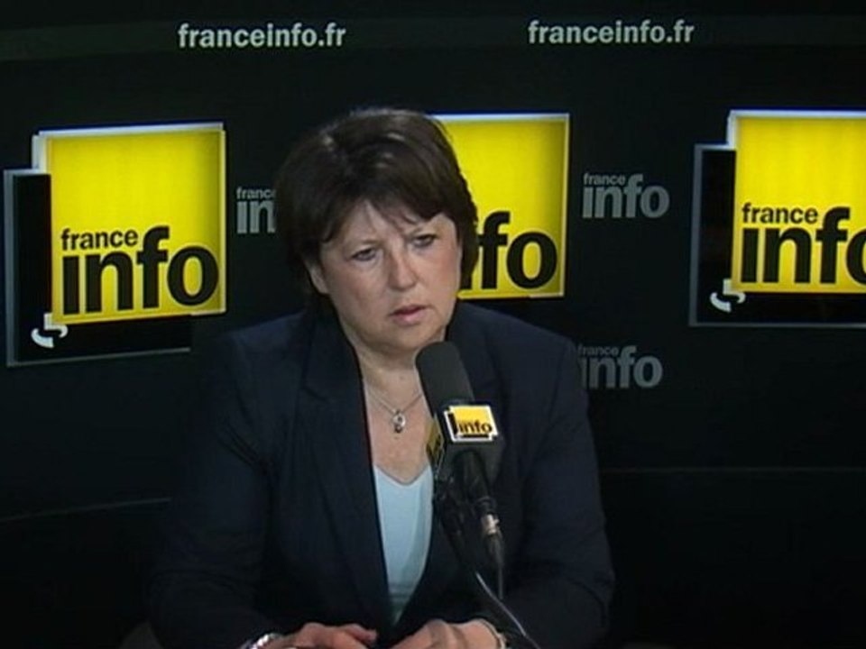 Arrestations : Aubry se dit "pour la fermeté, pas le spectacle"