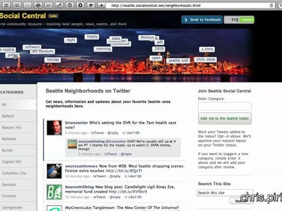 Twitter Directory for Your City