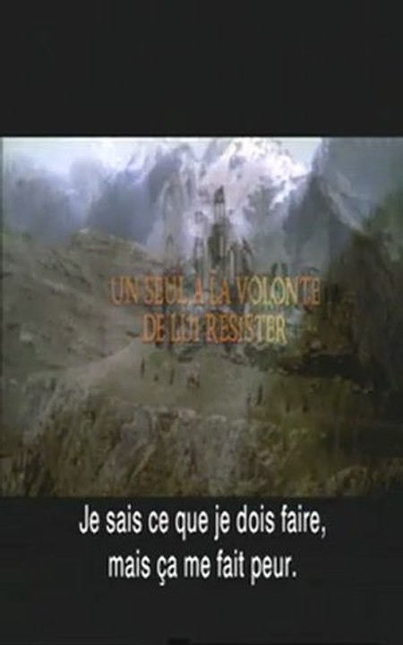 LE SEIGNEUR DES ANNEAUX : LA COMMUNAUTE DE L'ANNEAU - Bande-annonce2 VO