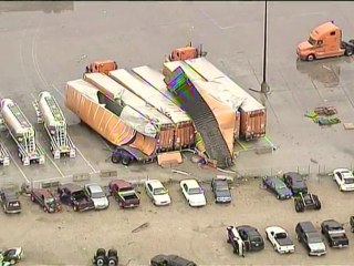 USA: deux tornades provoquent d'importants dégâts au Texas