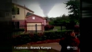 news on tv - Tornadoes tore through the Dallas area on ...