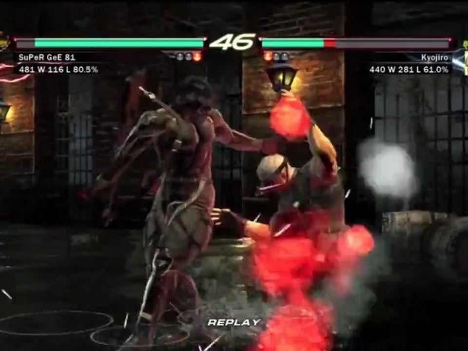 Tekken 6 Ranked Match Bryan vs Dragunov