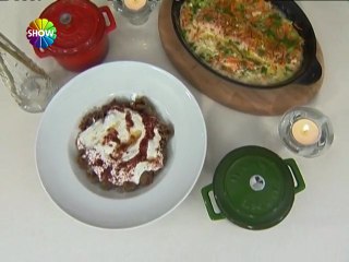 Rafet İnce'den Türk kahveli mantı ve fırın somon