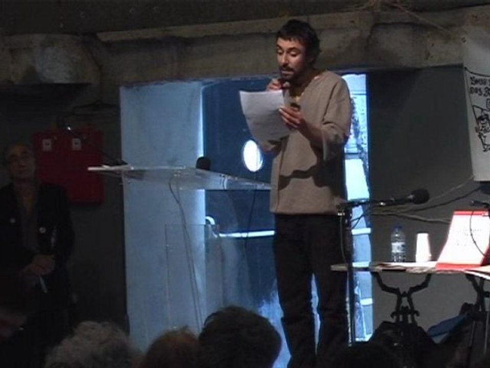 Meeting des 39, 17 mars 2012 à Montreuil : Slam, Camille, Armelle