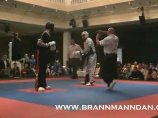 Robbie McMenamy v Samual Gagnon Irish Open 2012