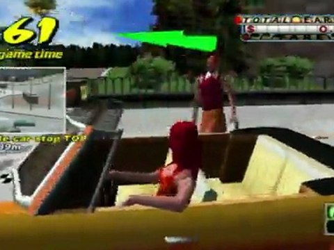 Classic Game Room - CRAZY TAXI for PS3 review