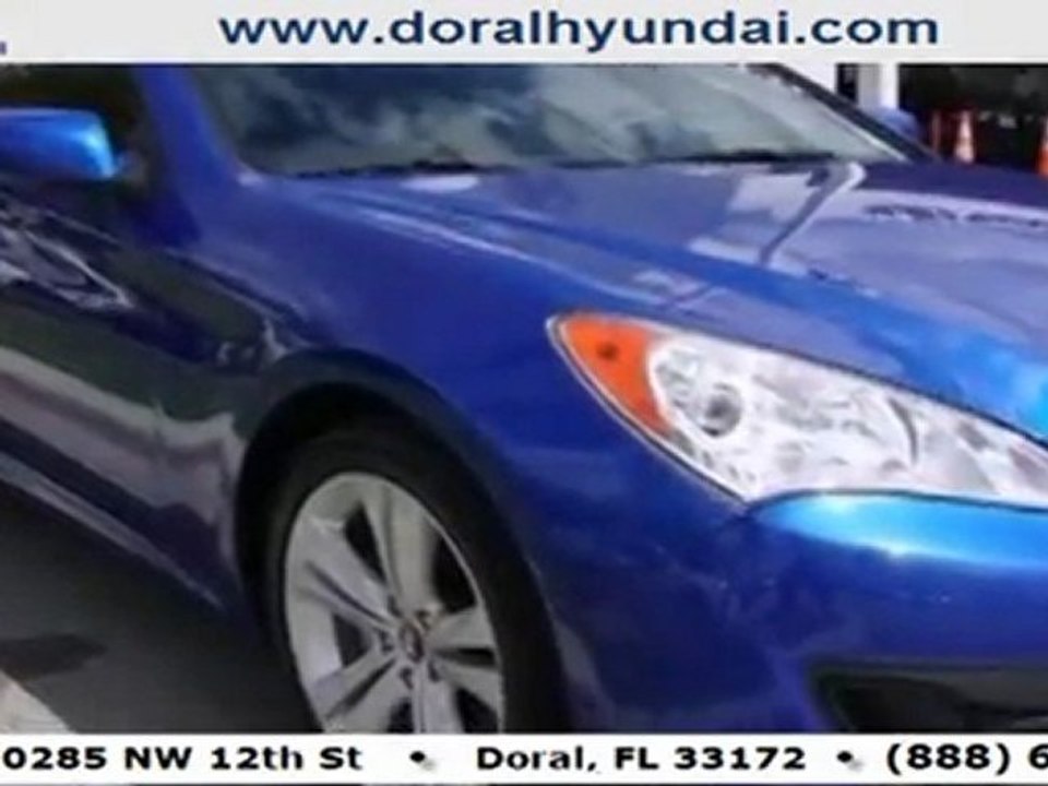 USED HYUNDAI GENESIS COUPE TURBO PREMIUM @ DORAL ...