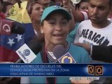 Docentes protestaron en Maracaibo