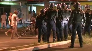 Reportage émeute du Chaudron Ile de la Réunion  3ème nuit