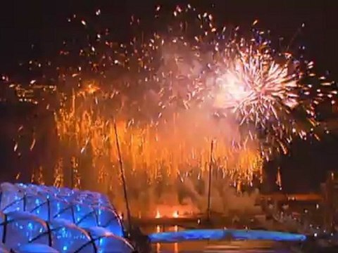 Spectacle d'inauguration du pole de loisirs et de commerces Confluence - Lyon