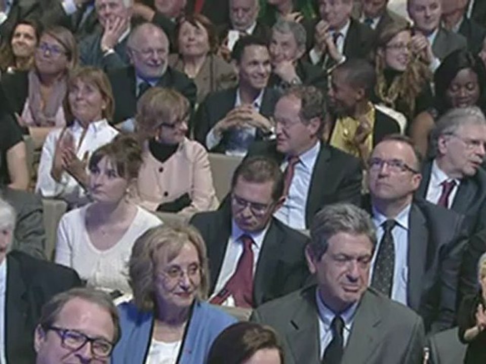 Discours de Nicolas Sarkozy devant des élus ocaux