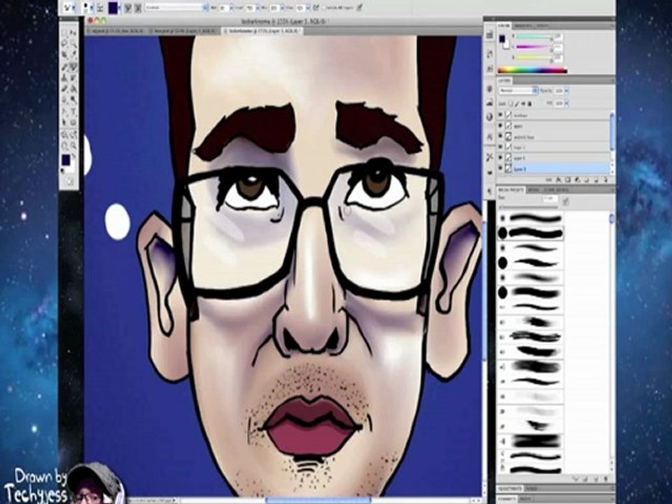 How to Draw Chris Pirillo